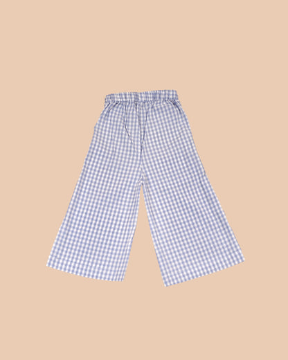 Powder Blue Check Co-ord Set