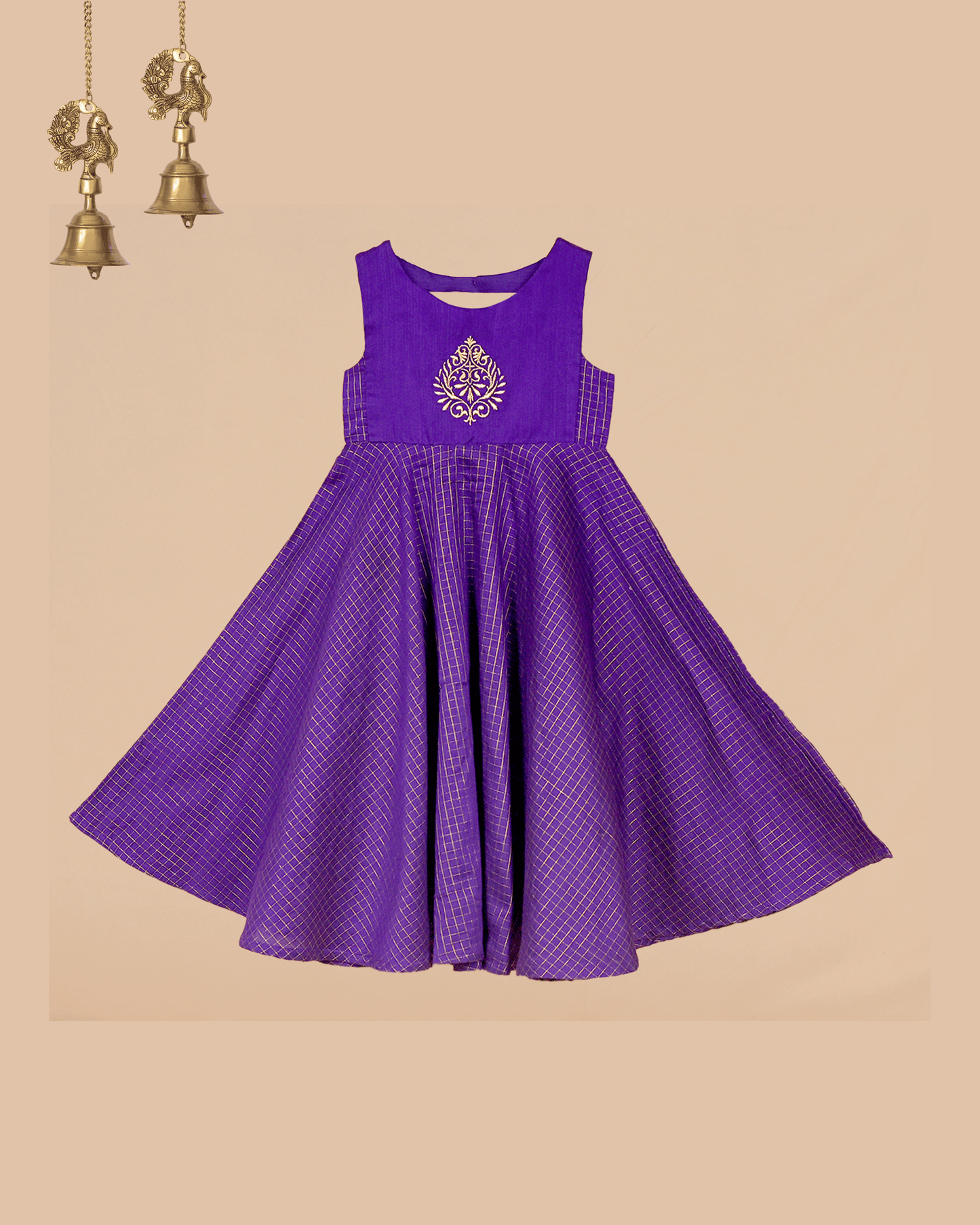 Royal Amethyst Midi Dress