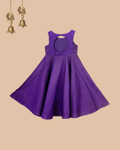 Royal Amethyst Midi Dress