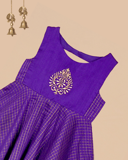 Royal Amethyst Midi Dress