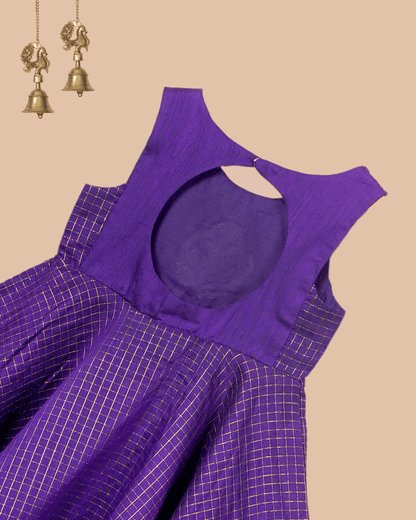 Royal Amethyst Midi Dress