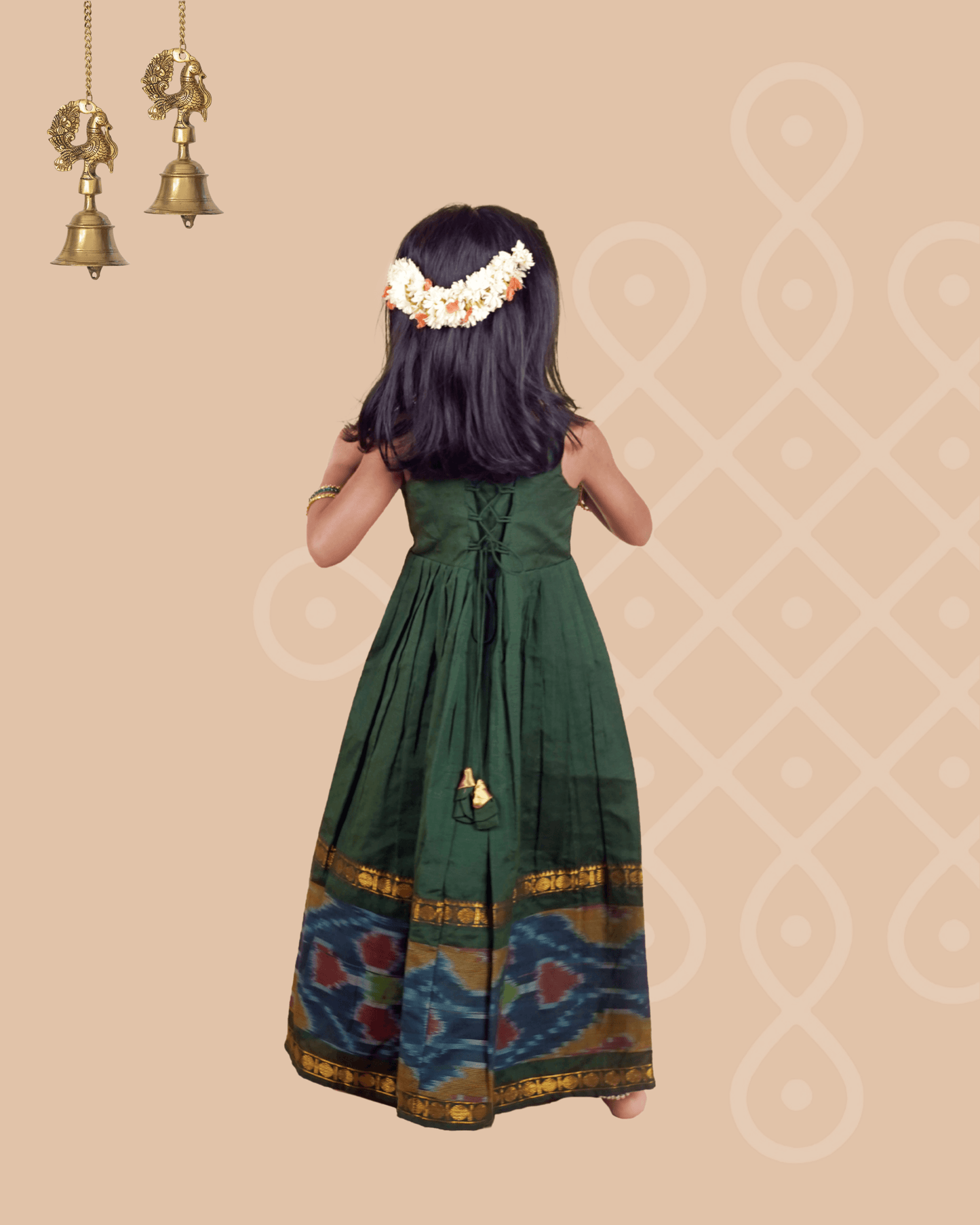 Forest Bloom Festive Dress